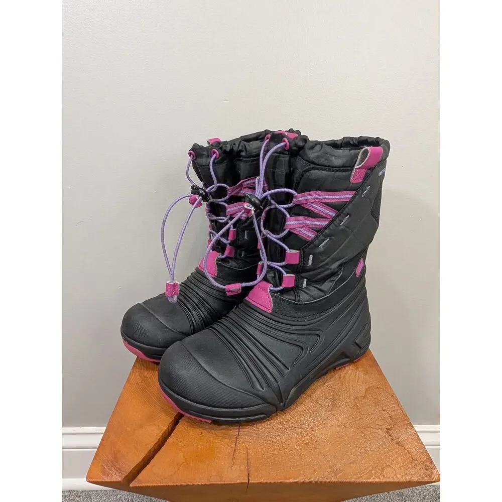 Merrell Kids' Snow Quest Lite Waterproof Boots Snow Rain Hiking - Size 5Y